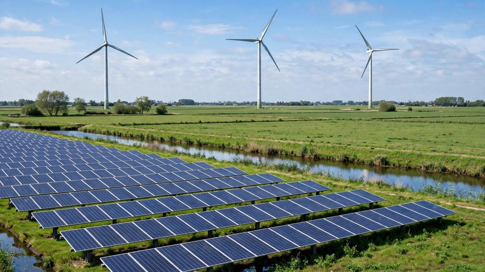 Grøn omstilling forretningsmodel: vindmøller og solceller i et dansk landskab