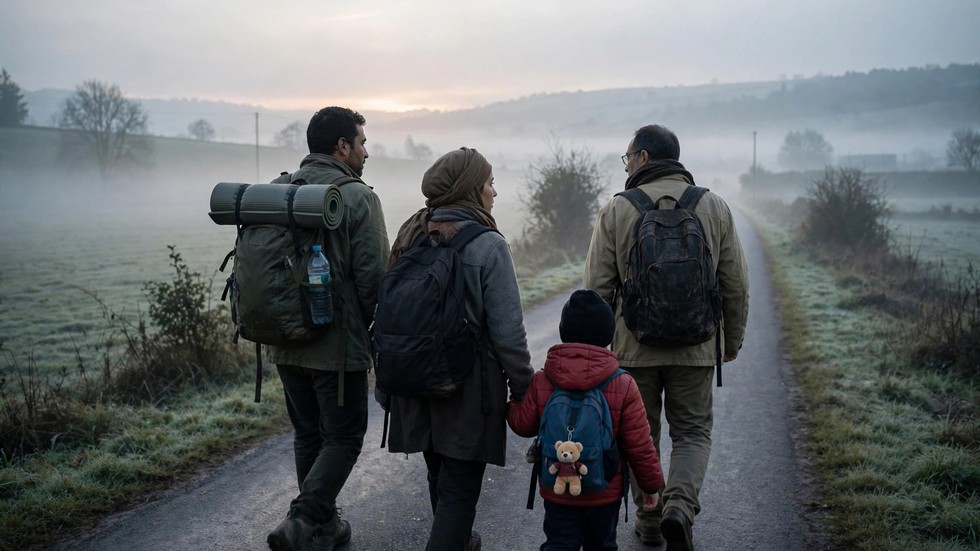 Migration verden 2026: mennesker på vandring som billede på global migration